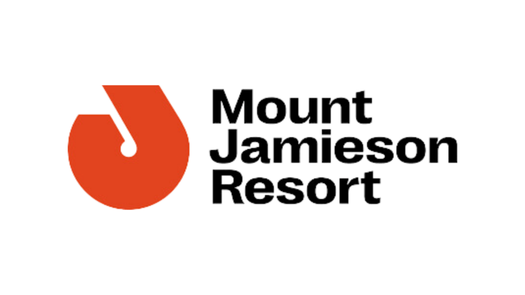 The Grant Getters A logo for Mount Jamieson Resort designed by The Grant Getters, featuring a stylized red "J" beside the resort name in black text. Grant Writing