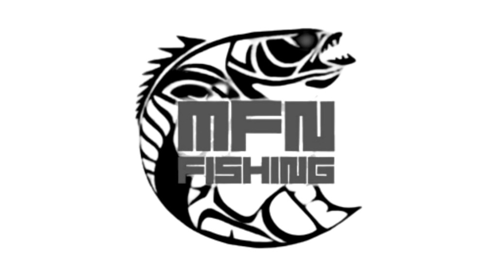 The Grant Getters Logo with text "MFN FISHING" in bold, capital letters on a black background, crafted by The Grant Getters. Grant Writing